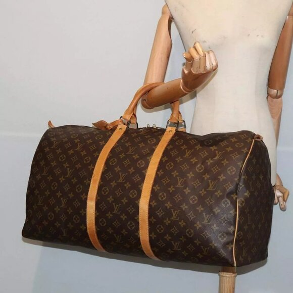 LOUIS VUITTON Monogram Keepall 60 Boston Bag - Picture 4 of 16